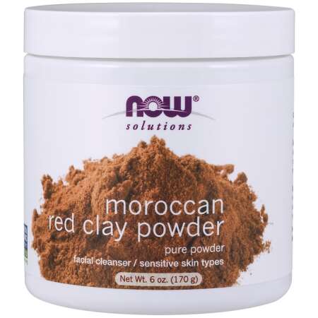 NOW Foods Red Clay Powder Moroccan - 170g