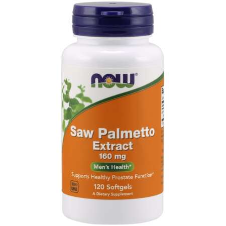 NOW Foods Saw Palmetto Extract, 160mg - 120 softgels
