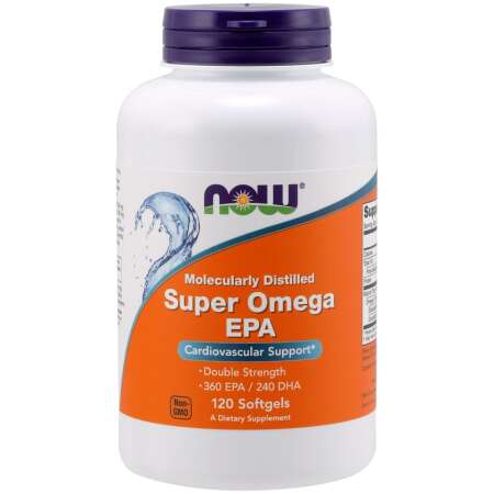 NOW Foods Super Omega EPA Molecularly Distilled - 120 softgels