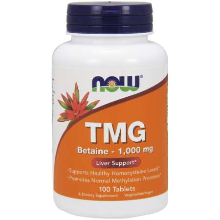 NOW Foods TMG (Trimethylglycine), 1000mg - 100 tabs