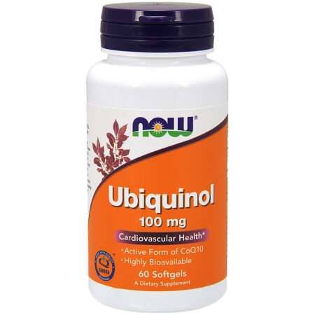 NOW Foods Ubiquinol, 100mg - 60 softgels
