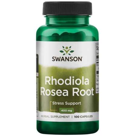 Swanson Rhodiola Rosea Root, 400mg - 100 caps