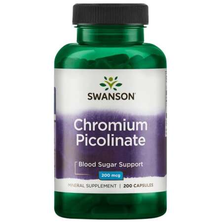 Swanson Chromium Picolinate, 200mcg - 200 caps