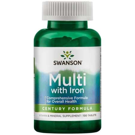 Swanson Multi with Iron - Century Formula - 130 tabs