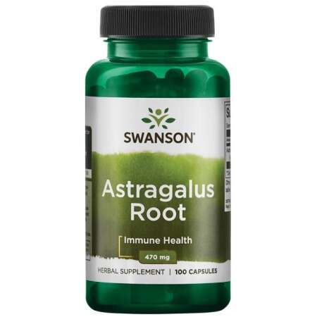 Swanson Astragalus Root, 470mg - 100 caps