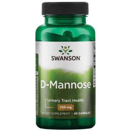 Swanson D-Mannose, 700mg - 60 caps