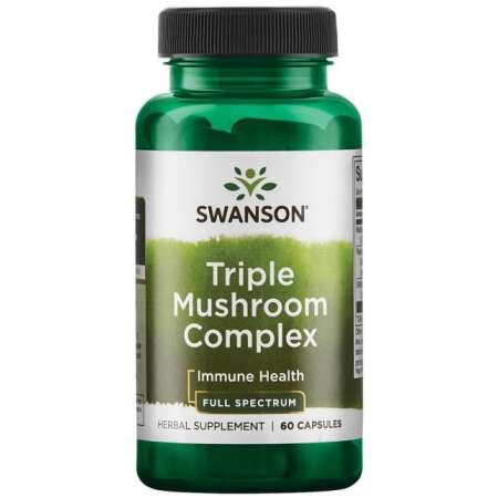 Swanson Triple Mushroom Complex - 60 caps