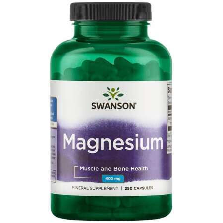 Swanson Magnesium, 200mg - 250 caps