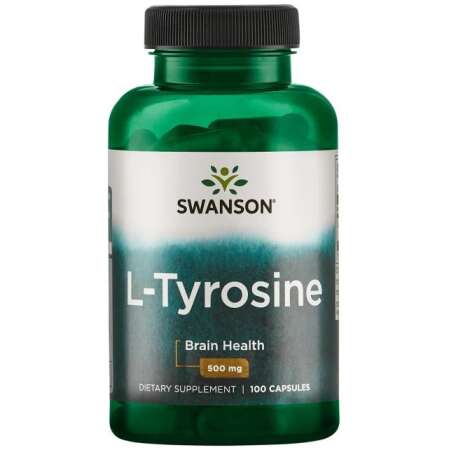 Swanson L-Tyrosine, 500mg - 100 caps