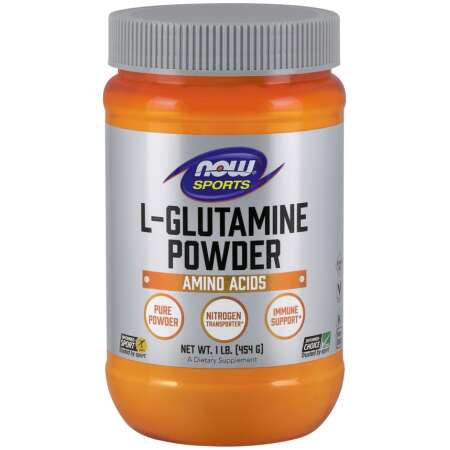 NOW Foods L-Glutamine, Powder - 454g