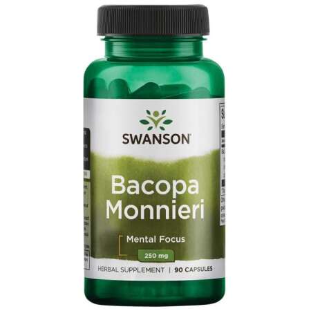 Swanson Bacopa Monnieri, 250mg - 90 caps