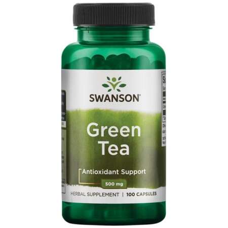 Swanson Green Tea, 500mg - 100 caps