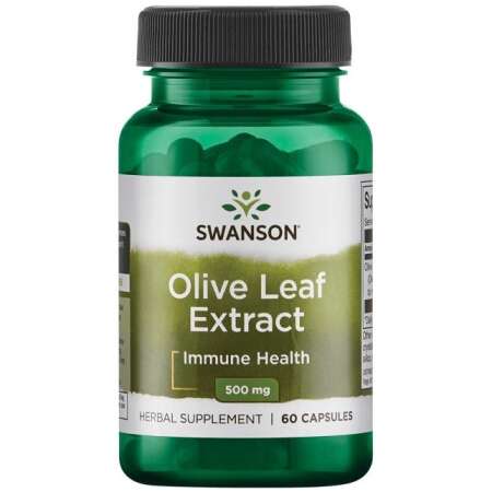 Swanson Olive Leaf Extract, 500mg - 60 caps