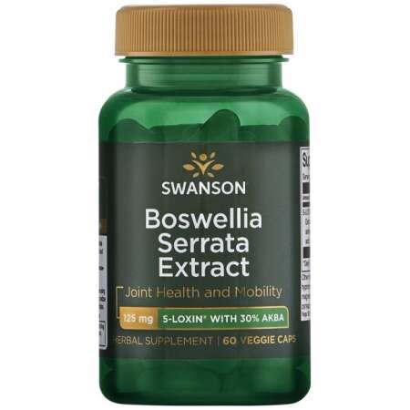 Swanson Boswellia Serrata Extract, 125mg - 60 vcaps