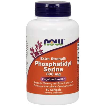 NOW Foods Phosphatidyl Serine, 300mg Extra Strength - 50 softgels