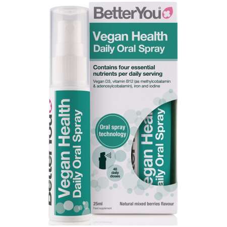 BetterYou Vegan Health Oral Spray - 25 ml.