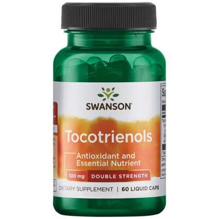 Swanson Tocotrienols, 100mg Double Strength - 60 liquid caps