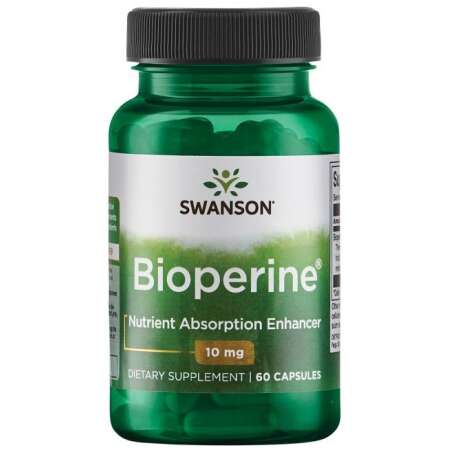 Swanson Bioperine, 10mg - 60 caps