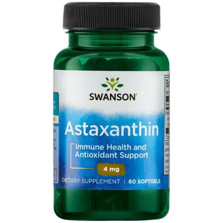 Swanson Astaxanthin, 4mg - 60 softgels
