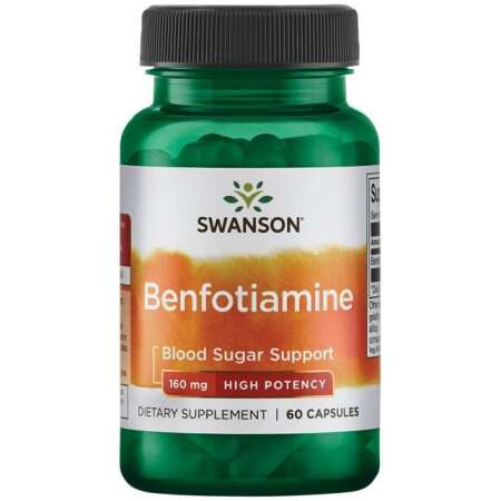 Swanson Benfotiamine, 160mg - 60 caps