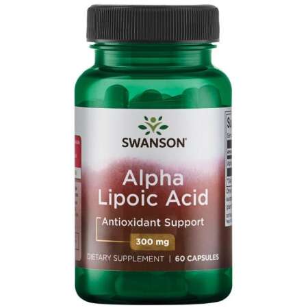 Swanson Alpha Lipoic Acid, 300mg - 60 caps