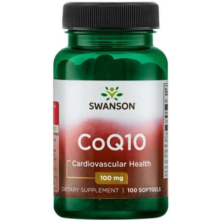 Swanson CoQ10, 100mg - 100 softgels