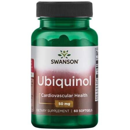 Swanson Ubiquinol, 50mg - 60 softgels