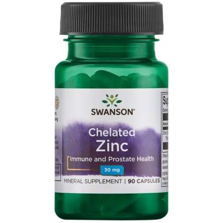 Swanson Albion Zinc, 30mg - 90 caps