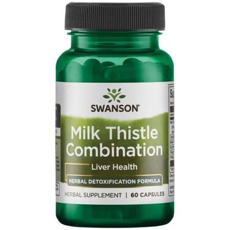 Swanson Milk Thistle Combination - 60 caps