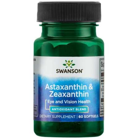Swanson Astaxanthin & Zeaxanthin - 60 softgels