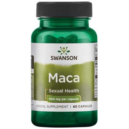 Swanson Maca Extract, 500mg - 60 caps