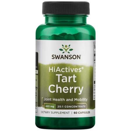 Swanson HiActives Tart Cherry, 465mg - 60 caps