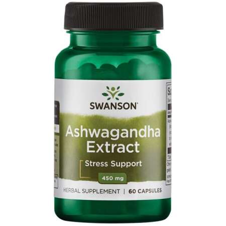 Swanson Ashwagandha Extract, 450mg - 60 caps
