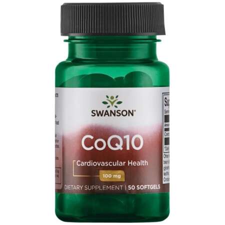 Swanson CoQ10, 100mg - 50 softgels