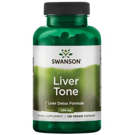 Swanson Liver Tone Liver Detox Formula, 300mg - 120 vcaps