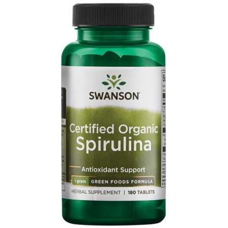 Swanson Spirulina - 180 tablets
