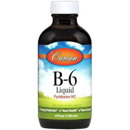 Carlson Labs Vitamin B-6 - Pyridoxine HCl - 120 ml.