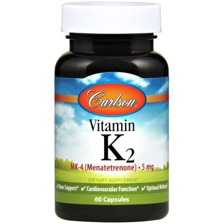 Carlson Labs Vitamin K2 MK-4, 5mg - 60 caps