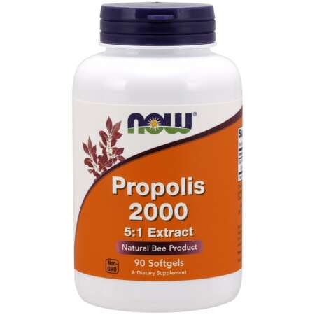 NOW Foods Propolis 2000 5:1 Extract - 90 softgels