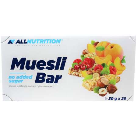 Allnutrition Muesli Bar, Apricot - 28 bars
