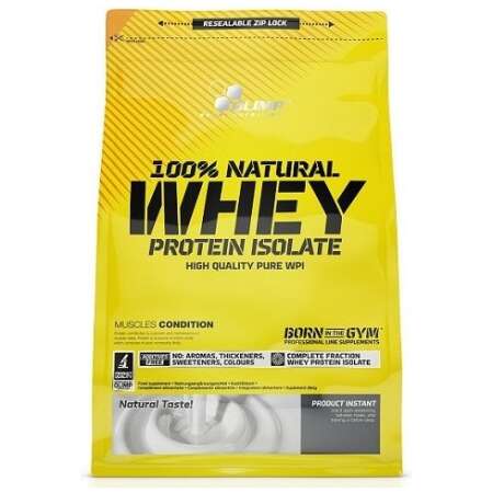 Olimp Nutrition 100% Natural Whey Protein Isolate, Natural - 600g