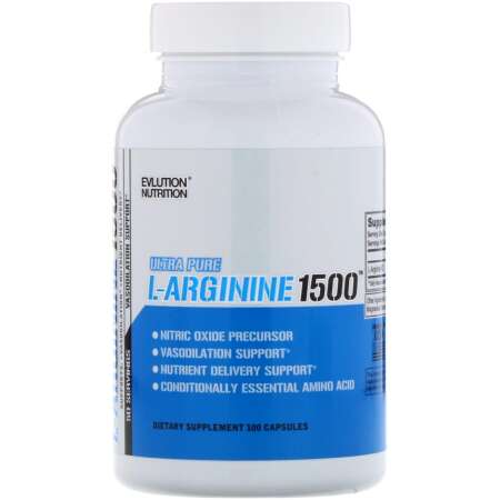 EVLution Nutrition L-Arginine 1500 - 100 caps