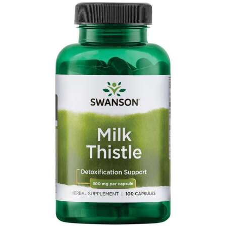 Swanson Milk Thistle, 500mg - 100 caps