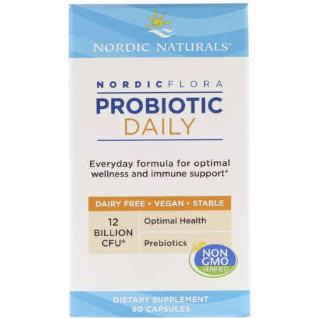 Nordic Naturals Nordic Flora Probiotic Daily - 60 caps