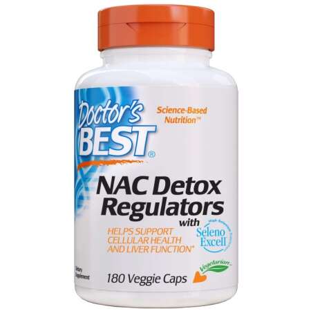 Doctor's Best NAC Detox Regulators - 180 vcaps