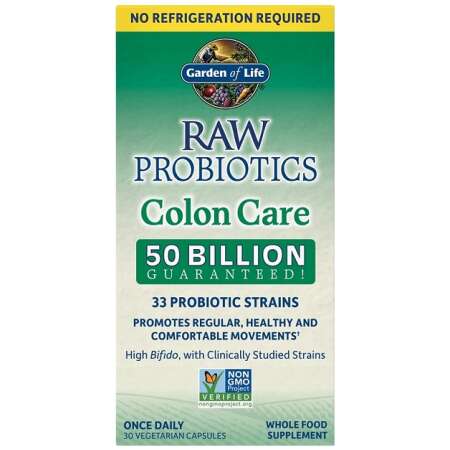 Garden of Life Raw Probiotics Colon Care - 30 vcaps