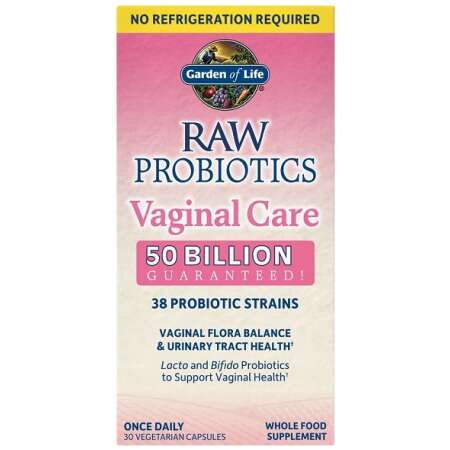 Garden of Life Raw Probiotics Vaginal Care (Shelf-Stable) - 30 vcaps