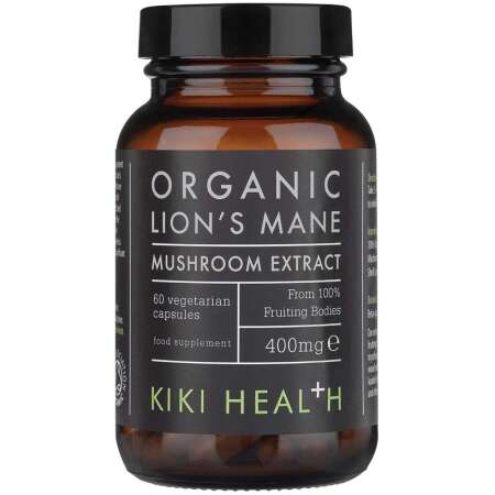 KIKI Health Lion's Mane's Extract, 400mg - 60 vcaps