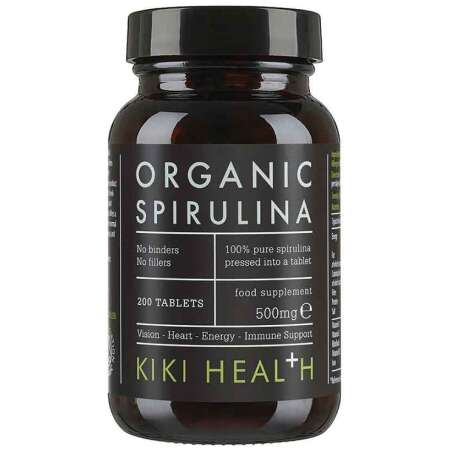KIKI Health Spirulina, 500mg - 200 tablets