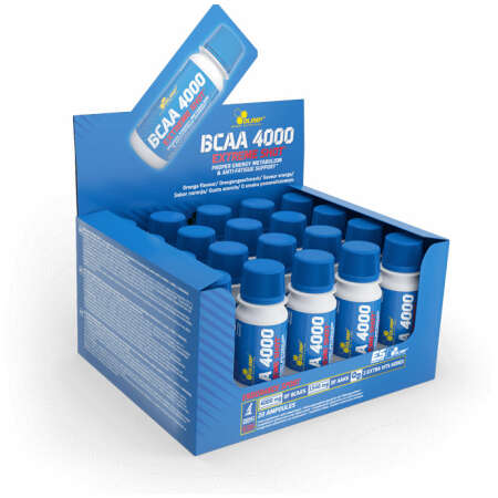 Olimp Nutrition BCAA 4000 Extreme Shot, Orange - 20 x 60 ml.